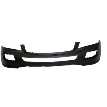 MERCEDES-BENZ ML-CLASS (164) (EXC 450 HYBRID) FRONT BUMPER COVER PRIMED (WO/WASHERS)(WO/SENSOR)(ML320/350/500)(WO/AMG SPORT) OEM#1648850625 2006-2008 PL#MB1000229
