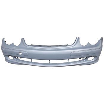 MERCEDES-BENZ CLK-CLASS (209) (EXC 03 CONV) FRONT BUMPER COVER PRIMED (WO/WASHER(WO/SENSOR)(W/O SPORT)(EXC CLK63) OEM#2098850425 2003-2009 PL#MB1000285