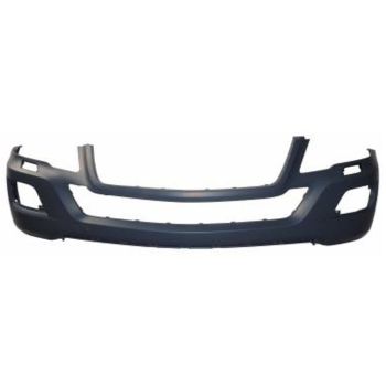 MERCEDES-BENZ ML-CLASS (164) (EXC 450 HYBRID) FRONT BUMPER COVER PRIMED (W/ WASHERS)(WO/SENSOR)(ML320/350)(WO/AMG SPORT)**CAPA** OEM#1648803140 2009-2011 PL#MB1000291C