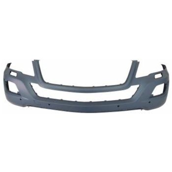 MERCEDES-BENZ ML-CLASS (164) (EXC 450 HYBRID) FRONT BUMPER COVER PRIMED (W/ WASHERS)(W/ SENSOR)(ML320/350)(WO/AMG SPORT)**CAPA** OEM#1648803340 2009-2011 PL#MB1000293C