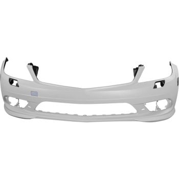 MERCEDES-BENZ C-CLASS SEDAN (204) FRONT B COVER PRIMED (SPORT)(WO/CHR MLD)(W/ WASH)(WO/SEN)(EXC C63) OEM#2048857625 2008-2010 PL#MB1000295