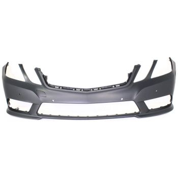 MERCEDES-BENZ E-CLASS WAGON (212)  FRONT BUMPER COVER PRIMED (W/SPORT)(WO/CHROME B MLDG)(WO/WASHER)(W/SENSOR)(EXC E63) **CAPA** OEM#21288025409999 2011-2013 PL#MB1000304C
