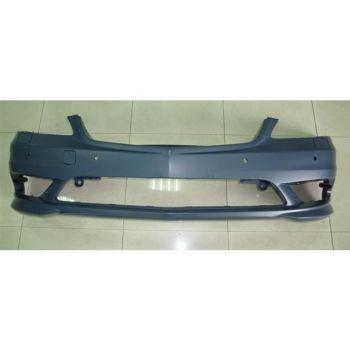 MERCEDES-BENZ S-CLASS SEDAN (221) (EXC S400 HYBRID) FRONT BUMPER COV PRIMED (S350/S550)(W/ SPORT&WASHER&PK SENSOR)(no side marker ho*CAPA* OEM#22188043409999 2012-2013 PL#MB1000336C