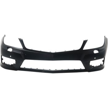 MERCEDES-BENZ C-CLASS SEDAN (204) FRONT B COVER PRIMED (SPORT)(W/ WASH)(W/ SENSOR)(EXC C63) OEM#20488083479999 2012-2014 PL#MB1000356