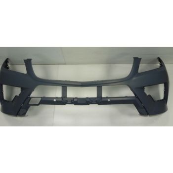MERCEDES-BENZ ML-CLASS (166) FRONT BUMPER COVER PRIMED (ML250/350 W/SPORT)(ML400/550)(WO/WASH)(WO/SENSOR)**CAPA OEM#16688543259999 2012-2015 PL#MB1000378C
