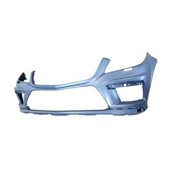 MERCEDES-BENZ GL-CLASS (166)  FRONT BUMPER COVER PRIMED (W/SPORT)&(GL63)(WO/SENSOR) OEM#16688565259999 2013-2016 PL#MB1000392