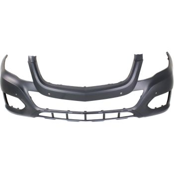 MERCEDES-BENZ GLK-CLASS (204) FRONT BUMPER COVER PRIMED (WO/WASHER)(W/ SENSOR)(WO/SPORT)**CAPA** OEM#20488020499999 2013-2015 PL#MB1000402C