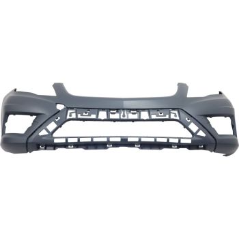 MERCEDES-BENZ GLK-CLASS (204) FRONT BUMPER COVER PRIMED (WO/WASHER)(WO/SENSOR)(W/SPORT) OEM#2048857538 2013-2015 PL#MB1000404