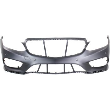 MERCEDES-BENZ E-CLASS WAGON (212) FRONT BUMPER COVER PRIMED (W/INSERT)(W/SENSOR)(W/AMG)(EXC E63)**CAPA** OEM#21288527389999 2014-2016 PL#MB1000411C