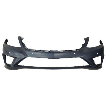 MERCEDES-BENZ S-CLASS (222) FRONT BUMPER COVER PRIMED (W/SPORT)(W/ SENSOR)**CAPA** OEM#22288018479999 2014-2017 PL#MB1000463C