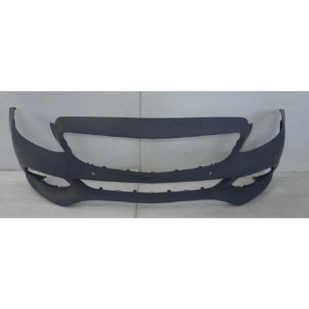 MERCEDES-BENZ C-CLASS SEDAN FRONT BUMPER COVER PRIMED (C300 WO/SPORT WO//LUXURY) W/SENSOR WO/SURROUND VIEW**CAPA** OEM#2058800340649999 2015-2018 PL#MB1000468C