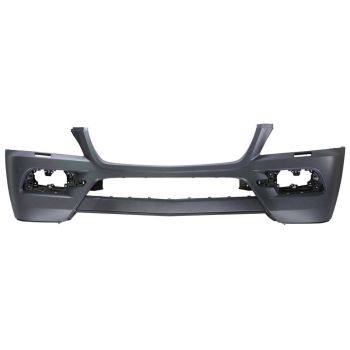 MERCEDES-BENZ GL-CLASS (164)  FRONT BUMPER COVER LOWER PRIMED (W/CURVE LIGHTING)(W/WASHER)(WO/SENSOR) OEM#16488503389999 2010-2012 PL#MB1000487