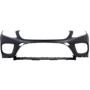 MERCEDES-BENZ GLE-CLASS COUPE (292) FRONT BUMPER COVER PRIMED GRAY (W/PARK ASSIST)(EXC GLE63)**CAPA** OEM#29288519259999 2016-2019 PL#MB1000490C