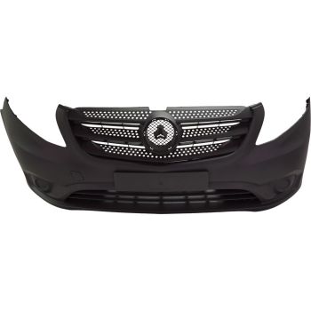 MERCEDES-BENZ METRIS FRONT BUMPER COVER TEXTURE (WO/FOG)(WO/SENSOR) OEM#44788504259B51 2016-2023 PL#MB1000502