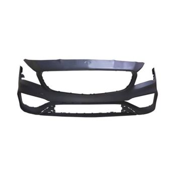MERCEDES-BENZ CLA-CLASS FRONT BUMPER COVER PRIMED GRAY (CLA45)(W/ACTIVE PK ASSIST)(W/AERO PKG) OEM#11788027019999 2017-2019 PL#MB1000541