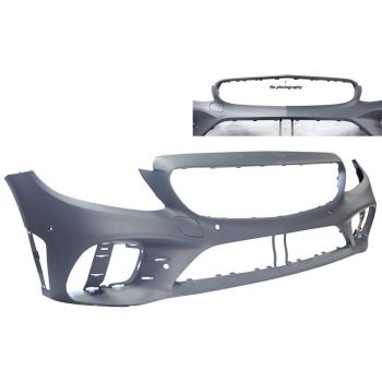 MERCEDES-BENZ C-CLASS SEDAN  FRONT BUMPER COVER PRIMED (C300 W/AMG)(W/ACTIVE PK ASSIST)(WO/SURROUND VIEW) OEM#20588023059999 2019-2021 PL#MB1000573
