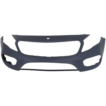 MERCEDES-BENZ GLA-CLASS  FRONT BUMPER COVER PRIMED (GLA250 W/AMG)(WO/SENSOR)(W/CAMERA) OEM#15688096019999 2018-2020 PL#MB1000580