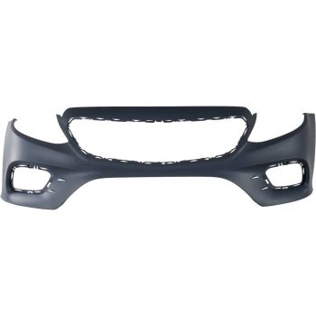 MERCEDES-BENZ E-CLASS CONV (238) FRONT BUMPER COVER PRIMED (E400/450)(W/AMG)(WO/ACTIVE PARK ASSIST) OEM#23888568009999 2018-2020 PL#MB1000588