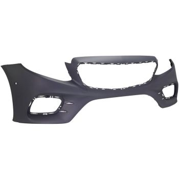 MERCEDES-BENZ E-CLASS CONV (238) FRONT BUMPER COVER PRIMED (E400/450)(W/AMG)(W/ACTIVE PARK ASSIST) OEM#23888570009999 2018-2020 PL#MB1000589