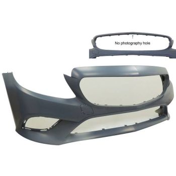 MERCEDES-BENZ C-CLASS SEDAN  FRONT BUMPER COVER PRIMED (C300 WO/AMG)(WO/ACTIVE PK SENSOR)(WO/SURROUND VIEW) **CAPA** OEM#20588089029999 2019-2021 PL#MB1000593C