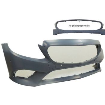 MERCEDES-BENZ C-CLASS COUPE  FRONT BUMPER COVER PRIMED (C300 WO/AMG)(W/ACTIVE PK SENSOR)(WO/SURROUND VIEW) OEM#20588090029999 2019-2023 PL#MB1000594