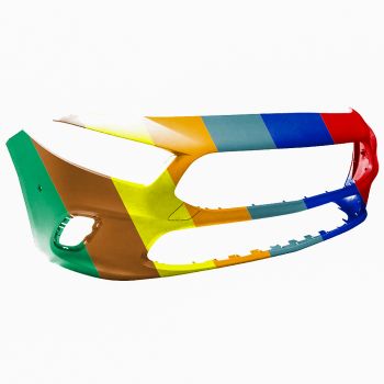 MERCEDES-BENZ A-CLASS SEDAN (177) FRONT BUMPER COVER PRIMED (W/ACTIVE PARK ASSIST)(WO/CAMERA)(A220 WO/AMG) **CAPA** OEM#17788042009999 2019-2022 PL#MB1000597C