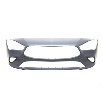 MERCEDES-BENZ CLA-CLASS FRONT BUMPER COVER PRIMED (WO/ACTIVE PK ASSIST)(CLA250 WO/AMG WO/NIGHT)(WO/MLDG HOLES) OEM#11888001009999 2020-2023 PL#MB1000651