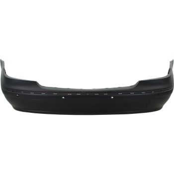 MERCEDES-BENZ E-CLASS (211) (SEDAN /WAGON ) REAR BUMPER COVER PRIMED (WO/AMG WO/SPORT)W/SENSOR OEM#2118803040 2007-2009 PL#MB1100294