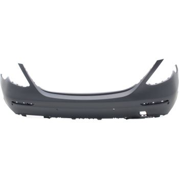 MERCEDES-BENZ E-CLASS SEDAN (213) REAR BUMPER COVER PRIMED (W/ACTIVE PK ASSIST)(EXC E300/350/400/450 W/LUXURY) **CAPA** OEM#2138850801649999 2017-2020 PL#MB1100402C