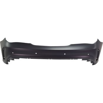 MERCEDES-BENZ CLA-CLASS REAR BUMPER COVER PRIMED GRAY (CLA250 W/SPORT)(CLA45)(W/ ACTIVE PARK ASSIST) **CAPA** OEM#11788045019999 2017-2019 PL#MB1100413C