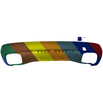 MERCEDES-BENZ GLA-CLASS REAR BUMPER COVER LOWER TXT-BLACK (W/SENSOR)(GLA250 WO/AMG) OEM#2478805506 2021-2023 PL#MB1115133