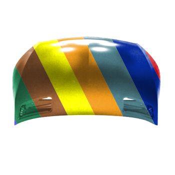 MERCEDES-BENZ SPRINTER HOOD (STEEL) **CAPA** OEM#9078806000 2019-2024 PL#MB1230167C