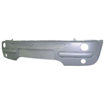 MINI COOPER HATCHBACK  FRONT BUMPER COVER PRIMED (BASE)(WO/Mldg Holes & Ground Effects) OEM#51116800130 2002-2004 PL#MC1000103