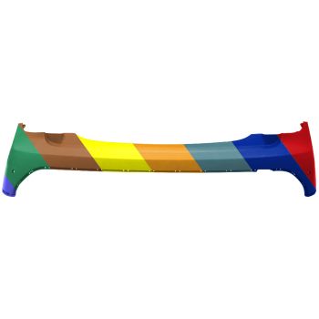 MINI COOPER HARDTOP 4DOORS REAR BUMPER COVER PRIMED (W/SENSOR)(BASE/S WO/JCW PKG)) **CAPA** OEM#51125A3CAC1 2022-2024 PL#MC1100165C