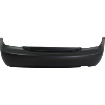 MITSUBISHI LANCER (EXC EVOLUTION) REAR BUMPER COVER PRIMED W/SPOILER HOLES OEM#MN186348 2004-2007 PL#MI1100278