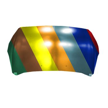 MITSUBISHI MIRAGE G4 SEDAN HOOD OEM#5900B129 2021-2024 PL#MI1230229