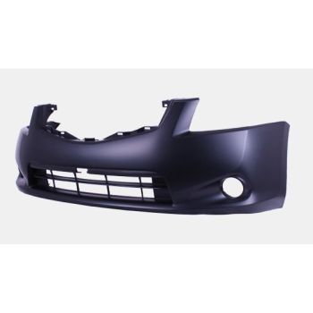 NISSAN(DATSUN) SENTRA FRONT BUMPER COVER PRIMED (W/FOG)(2.0L SL)**CAPA** OEM#62022ZT50J 2010-2012 PL#NI1000278C