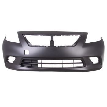 NISSAN(DATSUN) VERSA SEDAN FRONT BUMPER COVER PRIMED (W/CVT) **CAPA** OEM#FBM229KA0J 2013-2014 PL#NI1000291C