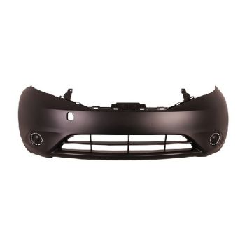 NISSAN(DATSUN) VERSA NOTE HATCHBACK FRONT BUMPER COVER PRIMED (EXC SR) **CAPA** OEM#FBM223VY0J 2014-2016 PL#NI1000292C