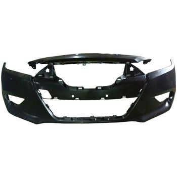 NISSAN(DATSUN) MAXIMA FRONT BUMPER COVER PRIMED (W/ SENSOR)(EXC S MDL)**CAPA** OEM#620224RB1H 2016-2018 PL#NI1000310C