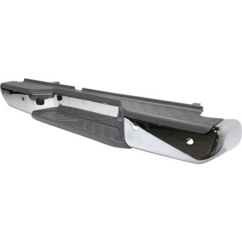 NISSAN(DATSUN) FRONTIER STEP BUMPER ASSEMBLY CHROME (W/ SENSOR HOLES) OEM#850109BF0B 2013-2021 PL#NI1103127