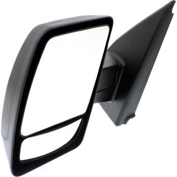 NISSAN(DATSUN) NV1500/2500/3500 DOOR MIRROR LEFT (Driver Side) PWR/N-HTD (BLACK CVR)(SINGLE ARM) OEM#963021PA7E-PFM 2012-2021 PL#NI1320233