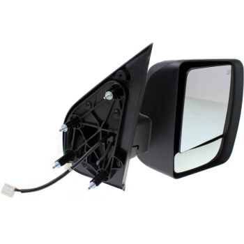 NISSAN(DATSUN) NV1500/2500/3500 DOOR MIRROR RIGHT (Passenger Side) POWER/HEATED (CHROME CVR)(SINGLE ARM) OEM#963011PA9E-PFM 2012-2021 PL#NI1321248