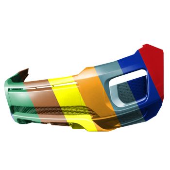 LAND ROVER RANGE ROVER EVOQUE FRONT BUMPER COVER PRM/LWR-TXT (W/WASH)(W/SPORT)(W/CAMERA) OEM#LR079537 2016-2019 PL#RO1000187