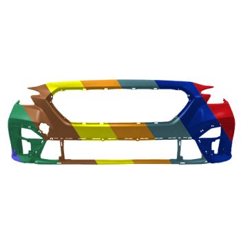 SUBARU WRX FRONT BUMPER COVER PRIMED **CAPA** OEM#57704VC200 2022-2023 PL#SU1000197C