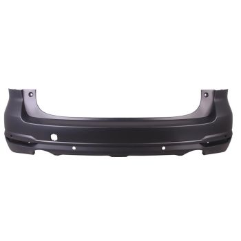 SUBARU FORESTER REAR BUMPER COVER PRM/LWR TEXT (W/SENSOR)**CAPA** OEM#57709SG020 2017-2018 PL#SU1100180C