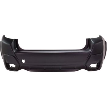 SUBARU CROSSTREK REAR BUMPER COVER PRM/LWR-TEXT (WO/SENSOR)**CAPA** OEM#57704FL250 2018-2023 PL#SU1100187C