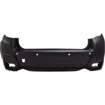 SUBARU CROSSTREK HYBRID  REAR BUMPER COVER PRM/LWR-TXT (W/SENSOR)**CAPA** OEM#57702FL220 2019-2023 PL#SU1100188C