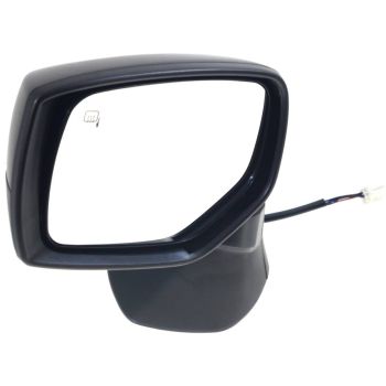 SUBARU IMPREZA 2.0 DOOR MIRROR LEFT (Driver Side) POWER/HEATED (WO/SIGNAL)(BLK CVR) OEM#91036VA071-PFM 2015-2016 PL#SU1320145