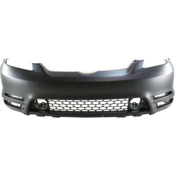TOYOTA MATRIX FRONT BUMPER COVER PRIMED (XRS/XR)(W/SPOILER) OEM#5211902918 2003-2004 PL#TO1000237